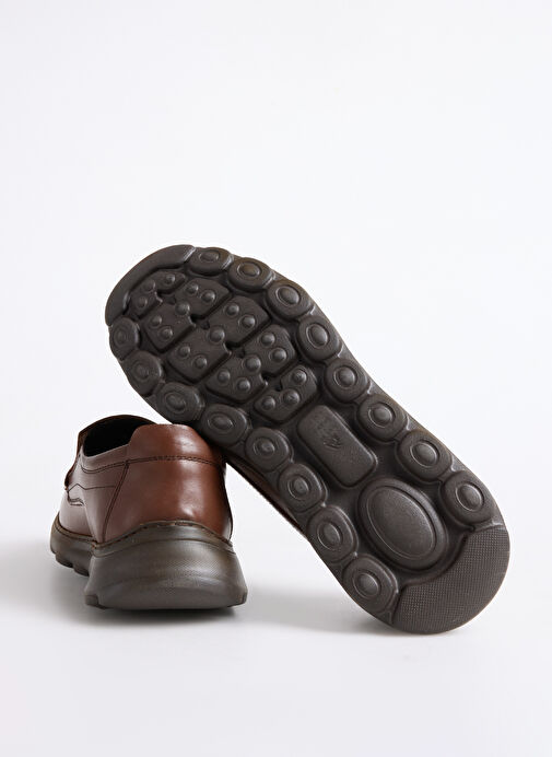 Bulldozer Kahverengi Erkek Deri Günlük Ayakkabı BUL-250037 - Görsel 5