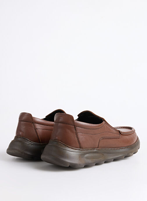 Bulldozer Kahverengi Erkek Deri Günlük Ayakkabı BUL-250037 - Görsel 4