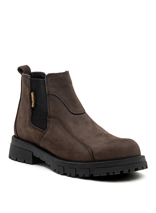 Bulldozer Antrasit Erkek Deri Bot BUL-260006 - Görsel 3