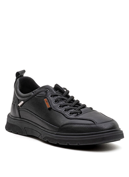 Bulldozer Siyah Erkek Deri Günlük Ayakkabı BUL-260043 - Görsel 3