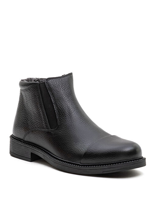 Bulldozer Siyah Erkek Deri Bot BUL-260095 - Görsel 3