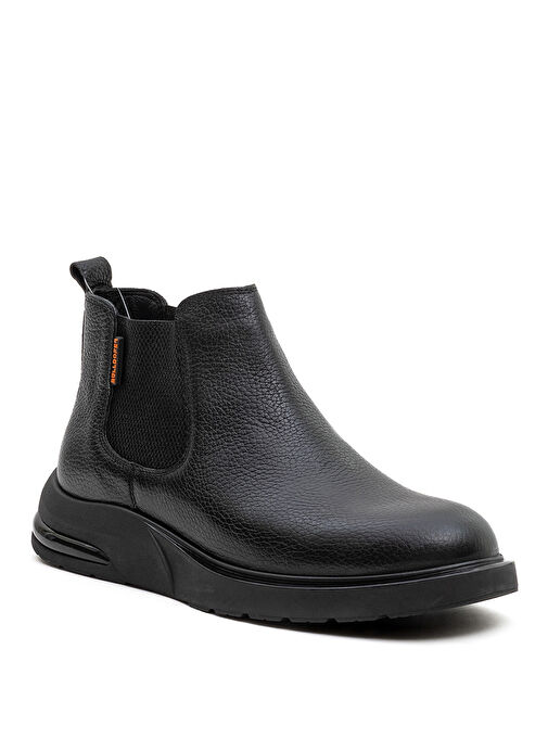 Bulldozer Siyah Erkek Deri Bot BUL-260042 - Görsel 3