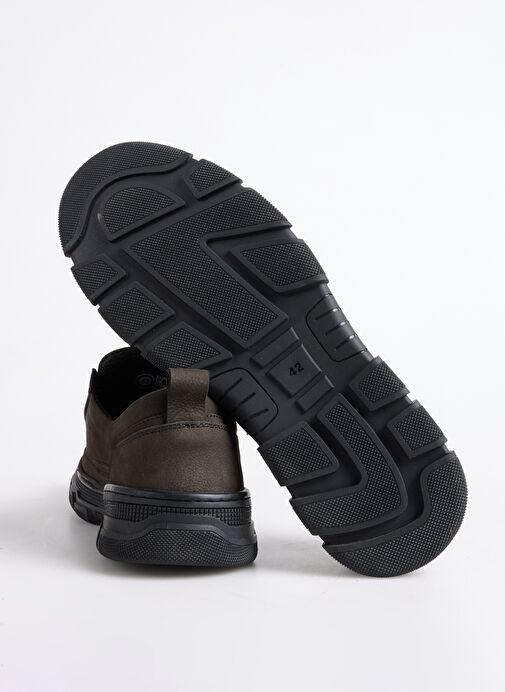 Bulldozer Antrasit Erkek Deri Günlük Ayakkabı BUL-260081 - Görsel 5