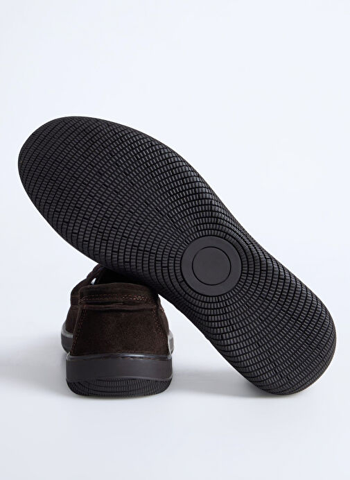 F By Fabrika Kahverengi Erkek Deri Günlük Ayakkabı TIAN - Görsel 5