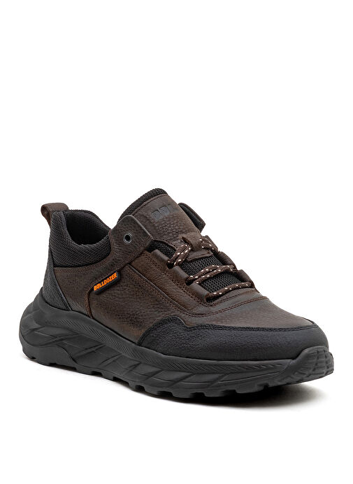 Bulldozer Haki Erkek Deri Günlük Ayakkabı BUL-260071 - Görsel 3