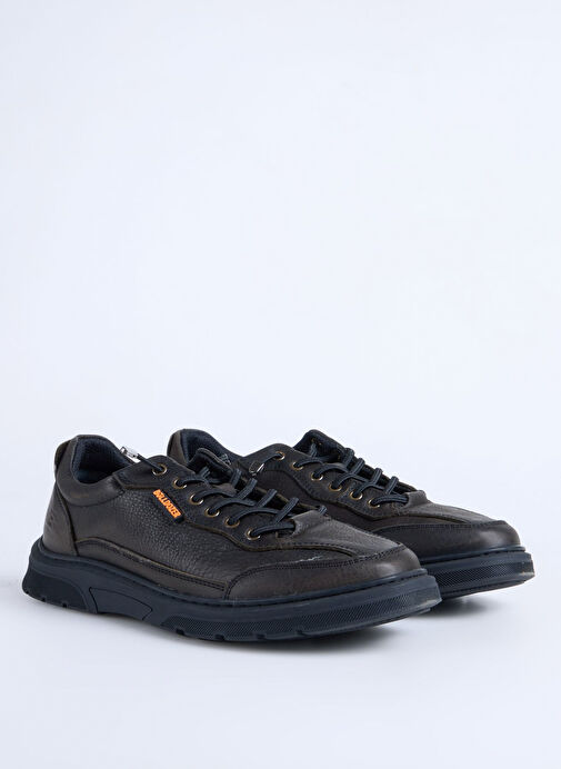 Bulldozer Haki Erkek Deri Günlük Ayakkabı BUL-260043 - Görsel 3