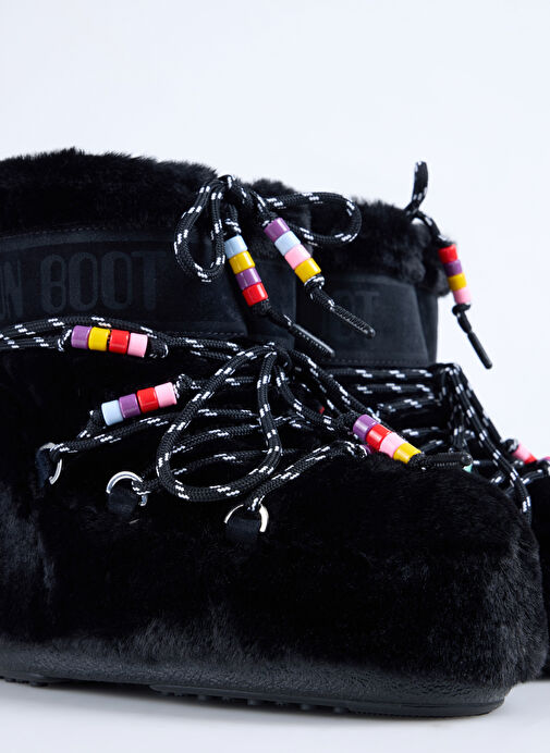 Moon Boot Siyah Kadın Kar Botu 80D1409470 - Görsel 6