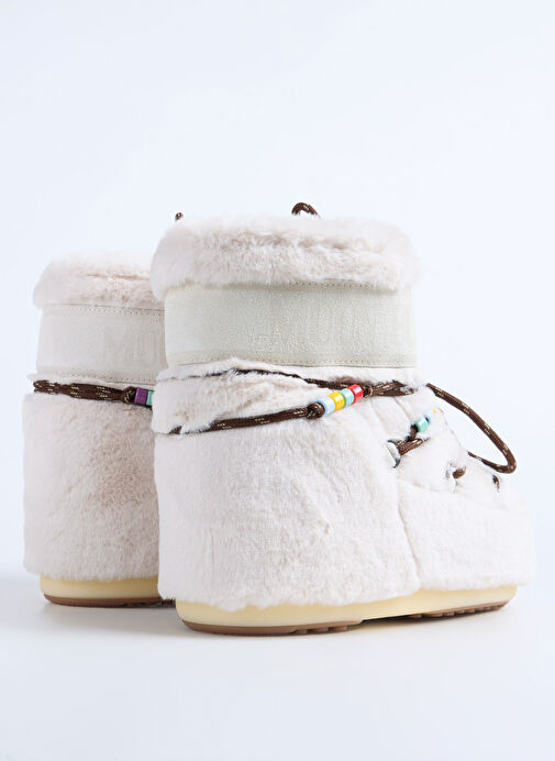 Moon Boot Bej Kadın Kar Botu 80D1409470 - Görsel 4