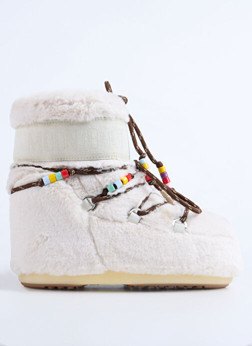 Moon Boot Bej Kadın Kar Botu 80D1409470 - Görsel 2