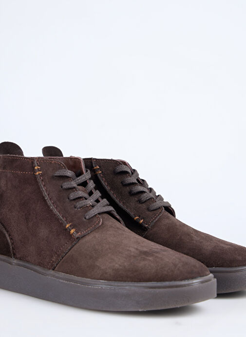 F By Fabrika Kahverengi Erkek Deri Bot RAMES - Görsel 6