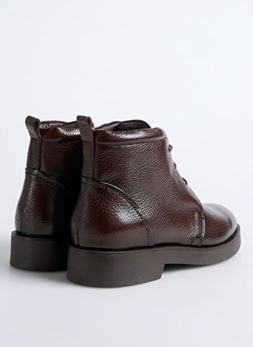 F By Fabrika Kahverengi Erkek Deri Bot LASHA - Görsel 4