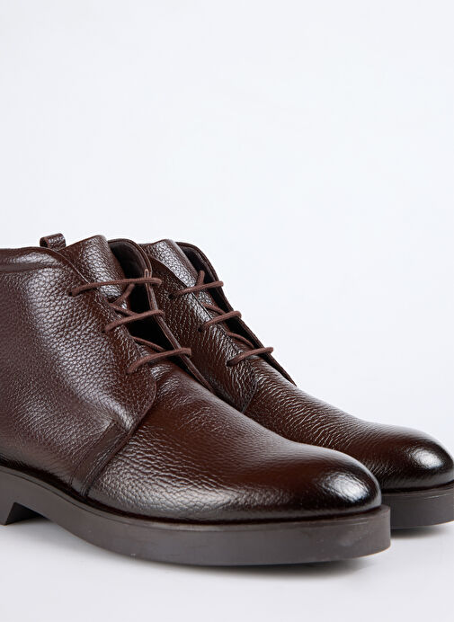 F By Fabrika Kahverengi Erkek Deri Bot LASHA - Görsel 6