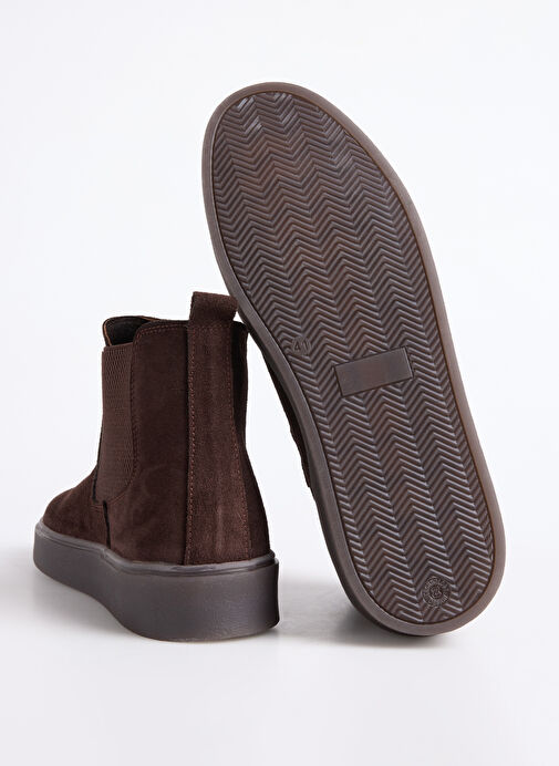 F By Fabrika Kahverengi Erkek Deri Bot ROGER - Görsel 5