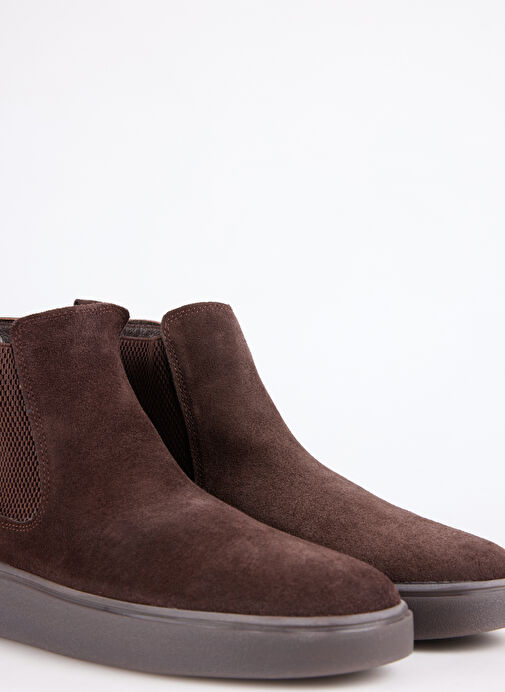 F By Fabrika Kahverengi Erkek Deri Bot ROGER - Görsel 6