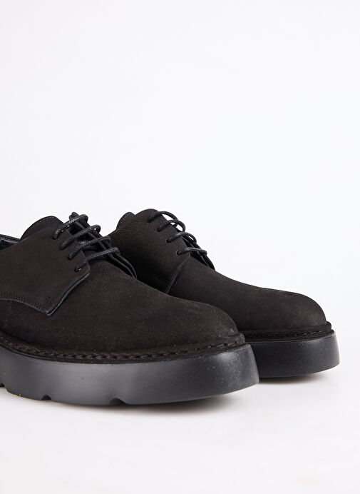 F By Fabrika Siyah Erkek Deri Günlük Ayakkabı DANI - Görsel 6