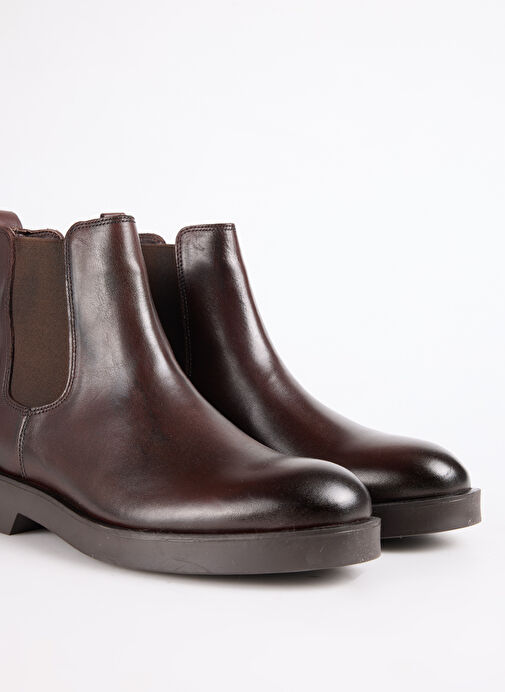 F By Fabrika Kahverengi Erkek Deri Bot MANTA - Görsel 6