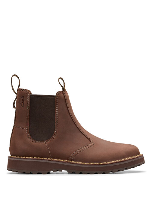 Clarks Kahverengi Erkek Deri Bot Solsbury Easy - Görsel 2
