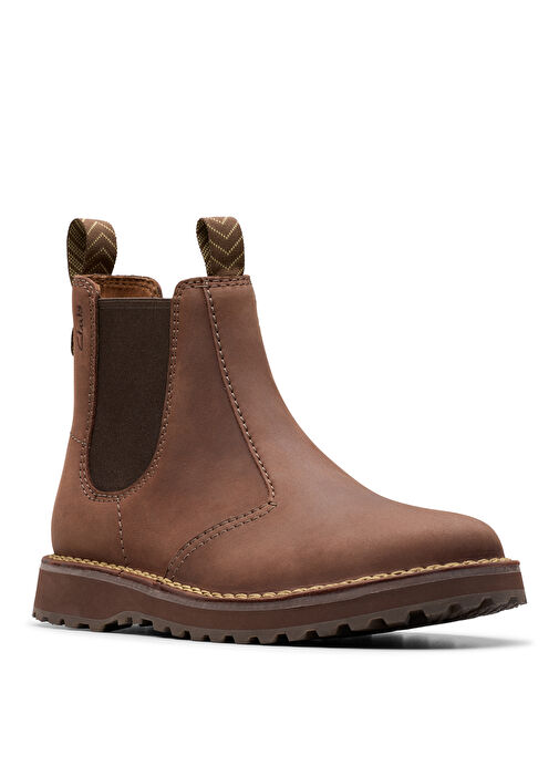 Clarks Kahverengi Erkek Deri Bot Solsbury Easy - Görsel 4