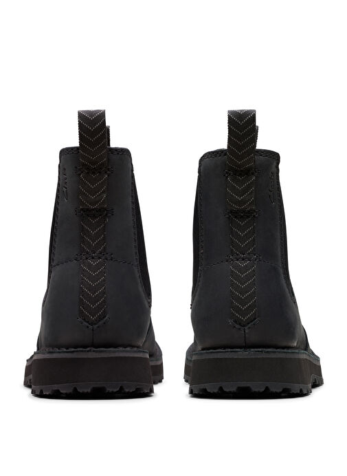 Clarks Siyah Erkek Deri Bot Solsbury Easy - Görsel 7