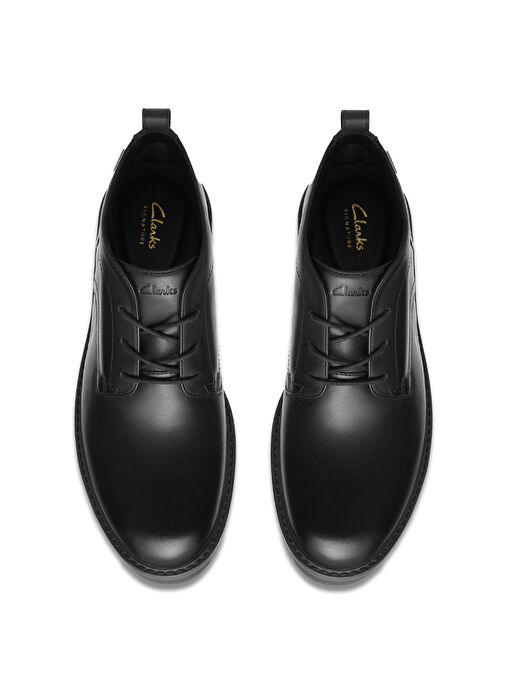 Clarks Siyah Erkek Deri Bot Aldwin Mid GTX - Görsel 5