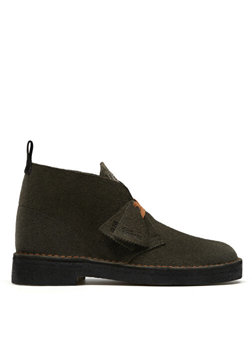 Clarks Yeşil Erkek Süet Bot Desert Boot - Görsel 2