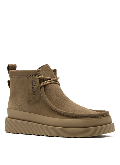Clarks Bej Erkek Süet Bot WallabeeFTR2Hi - Görsel 4
