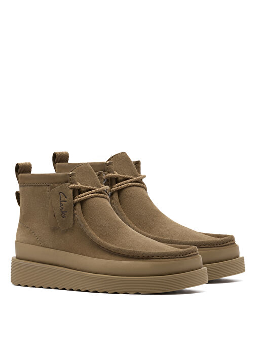 Clarks Bej Erkek Süet Bot WallabeeFTR2Hi - Görsel 5