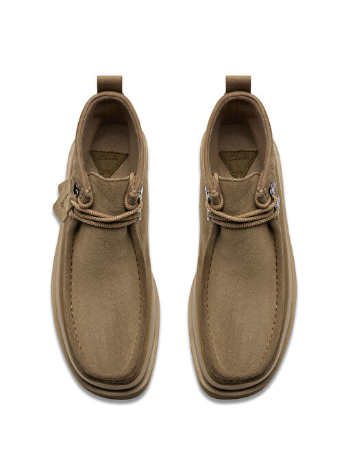 Clarks Bej Erkek Süet Bot WallabeeFTR2Hi - Görsel 6