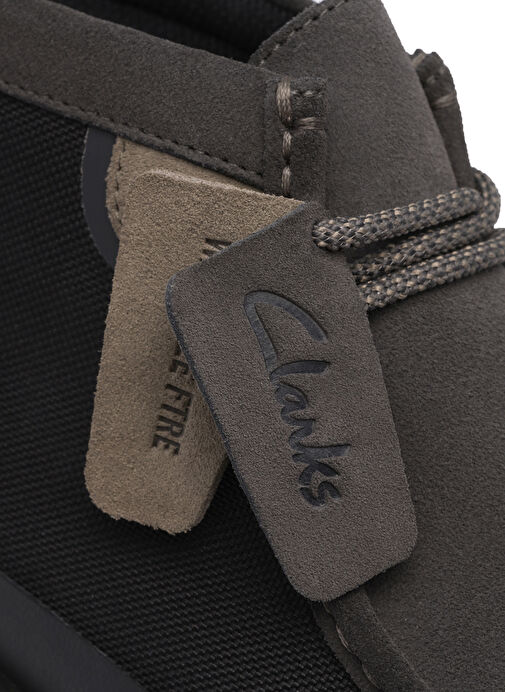 Clarks Siyah Erkek Süet Bot WallabeeFTRGTX - Görsel 9