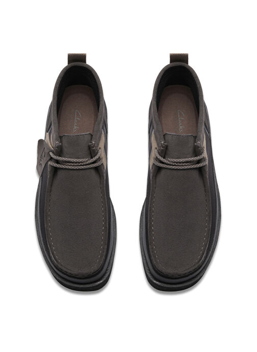 Clarks Siyah Erkek Süet Bot WallabeeFTRGTX - Görsel 6