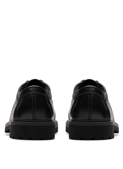 Clarks Siyah Erkek Deri Günlük Ayakkabı Berwick Seam - Görsel 6