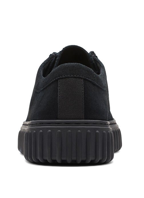 Clarks Siyah Erkek Süet Günlük Ayakkabı Torhill Lo - Görsel 7