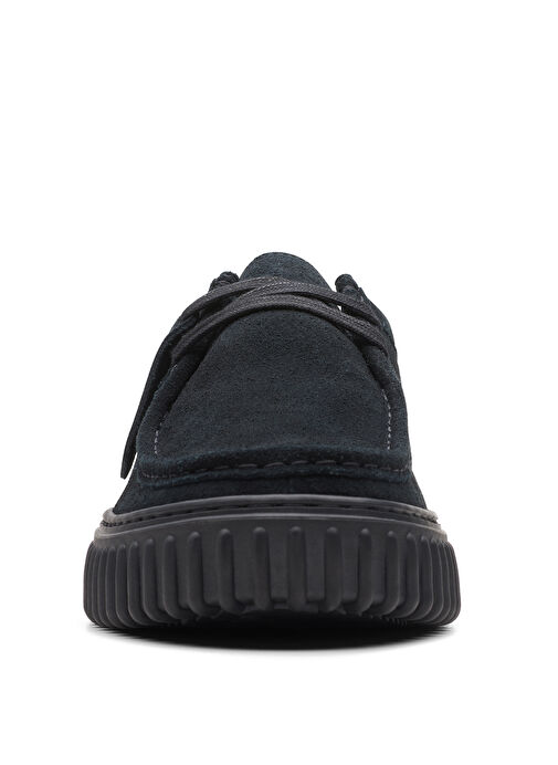Clarks Siyah Erkek Süet Günlük Ayakkabı Torhill Lo - Görsel 6
