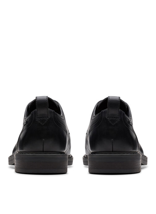 Clarks Siyah Erkek Deri Klasik Ayakkabı Aldwin LaceGTX - Görsel 6