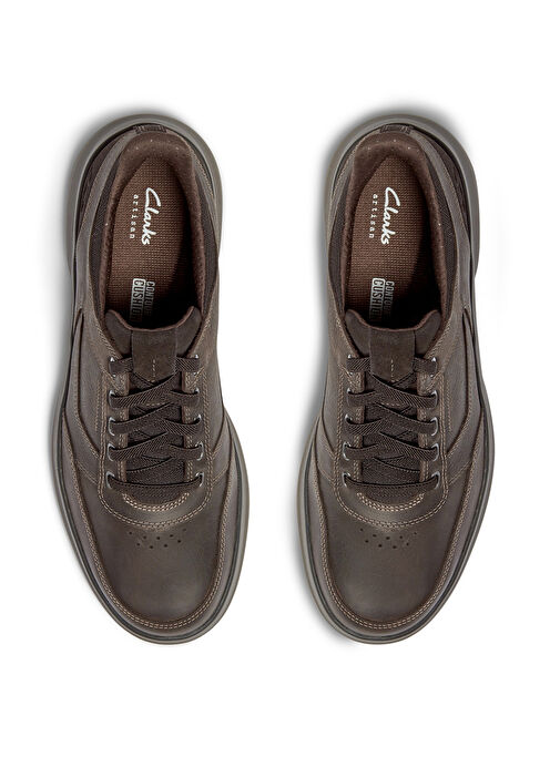 Clarks Kahverengi Erkek Deri Günlük Ayakkabı Mullan Easy - Görsel 5