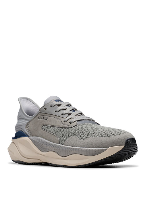 Clarks Gri Erkek Sneaker Clarks Pace - Görsel 4