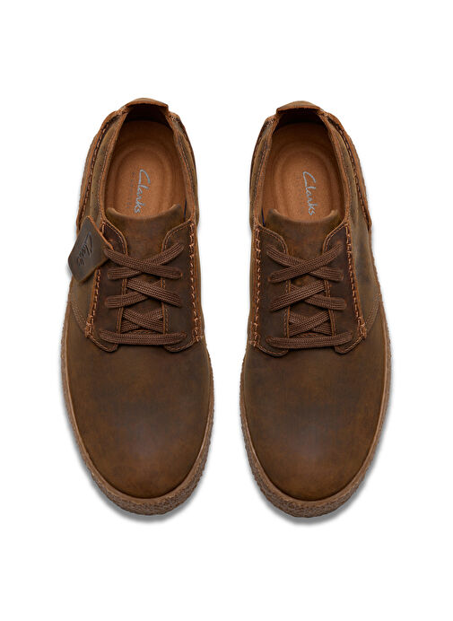 Clarks Kahverengi Erkek Deri Günlük Ayakkabı StreethillLace - Görsel 5