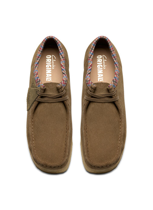 Clarks Kahverengi Erkek Süet Günlük Ayakkabı Wallabee - Görsel 6