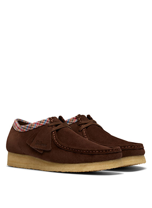 Clarks Kahverengi Erkek Süet Günlük Ayakkabı Wallabee - Görsel 5