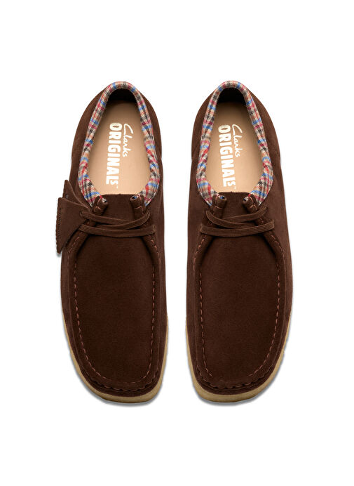 Clarks Kahverengi Erkek Süet Günlük Ayakkabı Wallabee - Görsel 6