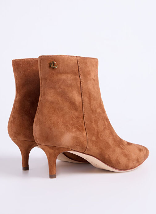 Lauren Ralph Lauren Taba Kadın Topuklu Bot 802967779002 - Görsel 4