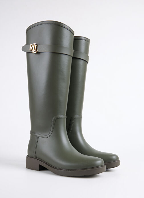 Lauren Ralph Lauren Haki Kadın Çizme 802980678003 - Görsel 3