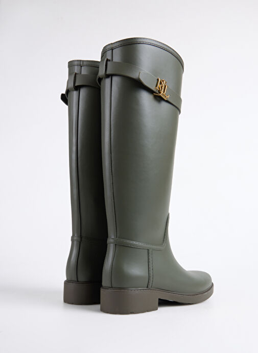 Lauren Ralph Lauren Haki Kadın Çizme 802980678003 - Görsel 4