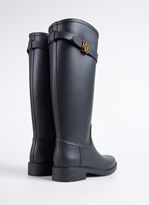 Lauren Ralph Lauren Siyah Kadın Çizme 802980678001 - Görsel 4