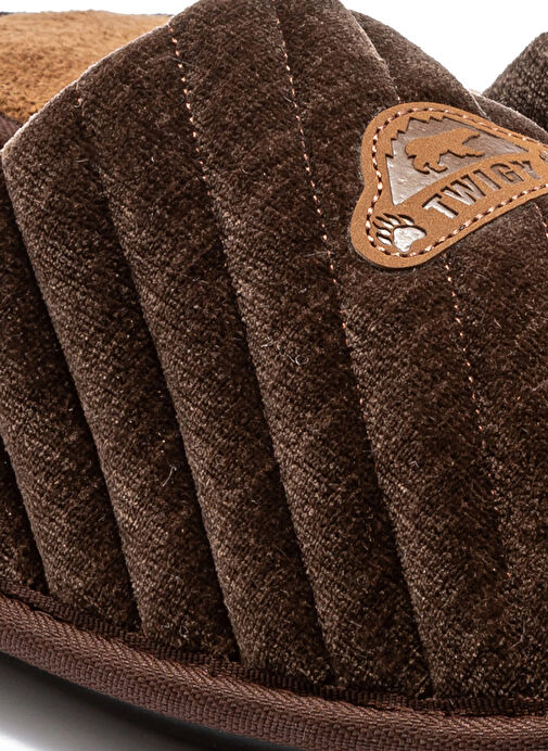 Twigy Kahverengi Erkek Ev Terliği TW NİCOLA - Görsel 3