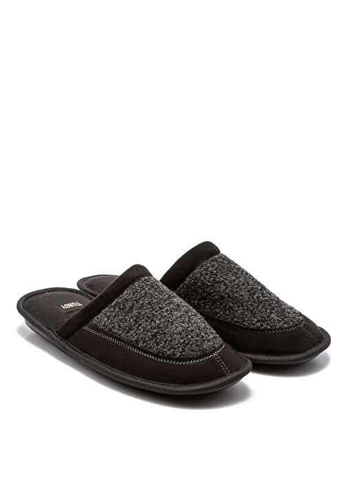 Twigy Siyah Erkek Ev Terliği TW MATTEO - Görsel 2