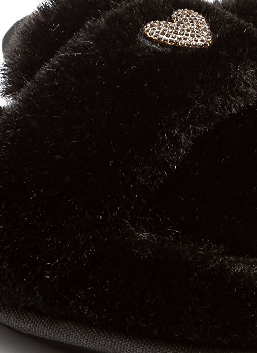 Twigy Siyah Kadın Ev Terliği GG0155 - Görsel 3