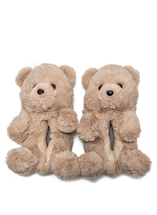 Twigy Kahverengi Kadın Panduf AA0663 - Görsel 3