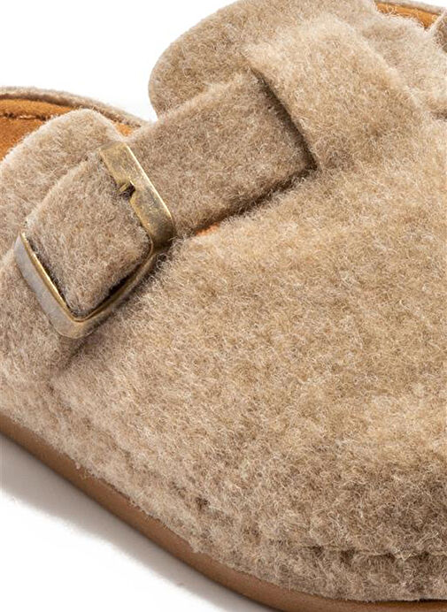 Twigy Bej Kadın Ev Terliği AA0194 - Görsel 5