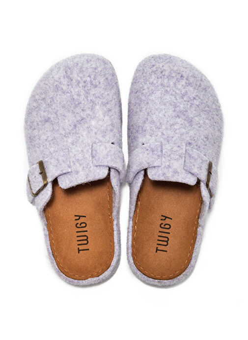 Twigy Lila Kadın Ev Terliği AA0198 - Görsel 3